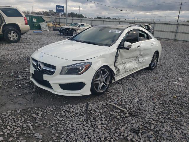 WDDSJ4GBXEN118724 - 2014 MERCEDES-BENZ CLA 250 4MATIC WHITE photo 1