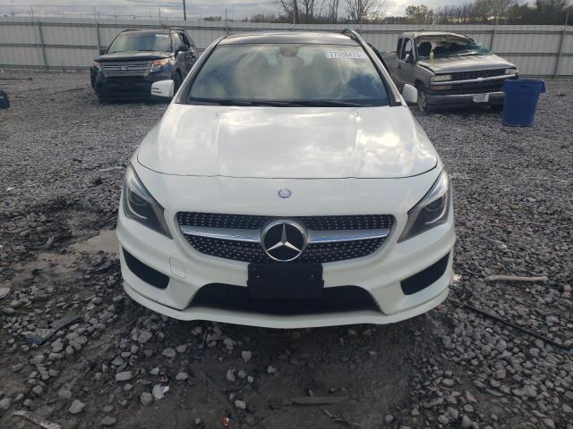 WDDSJ4GBXEN118724 - 2014 MERCEDES-BENZ CLA 250 4MATIC WHITE photo 5