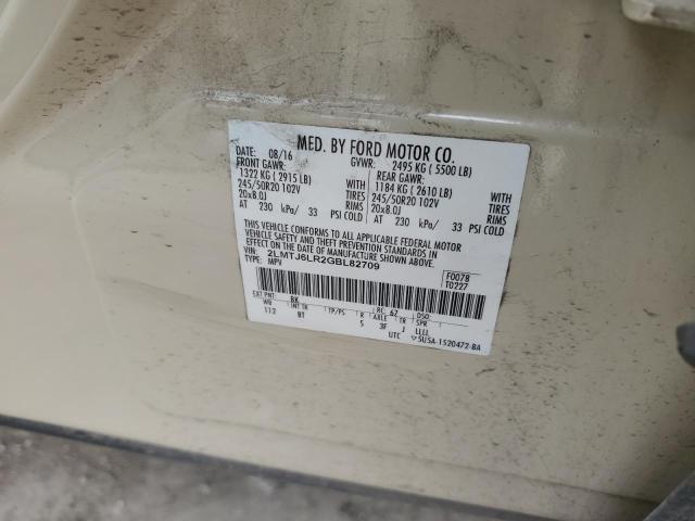 2LMTJ6LR2GBL82709 - 2016 LINCOLN MKX RESERVE Brun photo 13