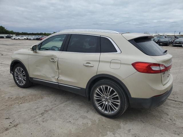 2LMTJ6LR2GBL82709 - 2016 LINCOLN MKX RESERVE Brun photo 2