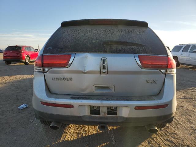 2LMDJ6JK3BBJ30812 - 2011 LINCOLN MKX GRAY photo 6