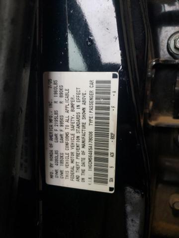 1HGCM56465A178006 - 2005 HONDA ACCORD LX BLACK photo 12