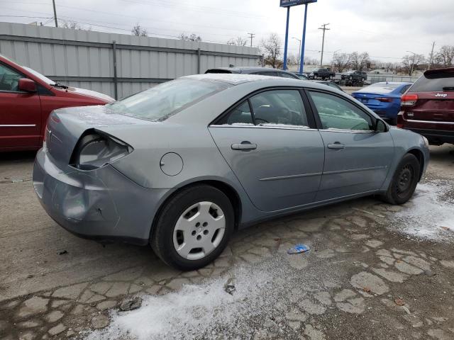 1G2ZF58B074259877 - 2007 PONTIAC G6 VALUE LEADER BLUE photo 3