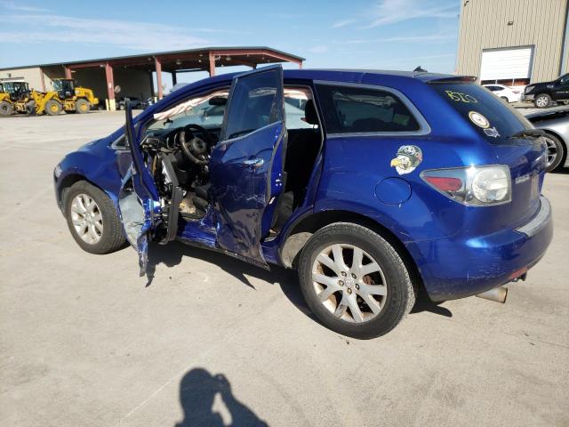 JM3ER293X70106767 - 2007 MAZDA CX-7 BLUE photo 2