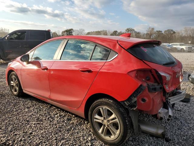 3G1BE6SM8JS635872 - 2018 CHEVROLET CRUZE LT RED photo 2