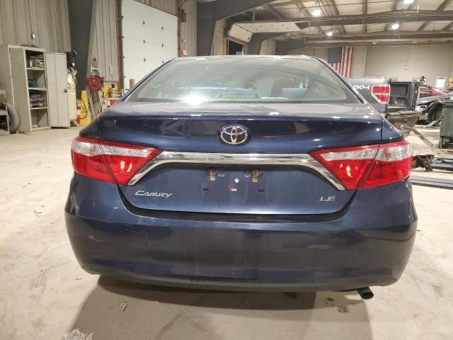 4T1BF1FK6GU532552 - 2016 TOYOTA CAMRY LE BLUE photo 6