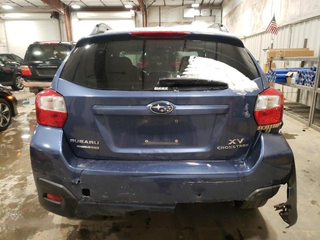 JF2GPACC4D2857505 - 2013 SUBARU XV CROSSTR 2.0 PREMIUM BLUE photo 6