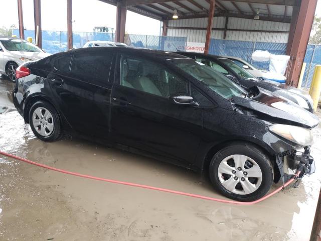 KNAFK4A65F5406220 - 2015 KIA FORTE LX BLACK photo 4