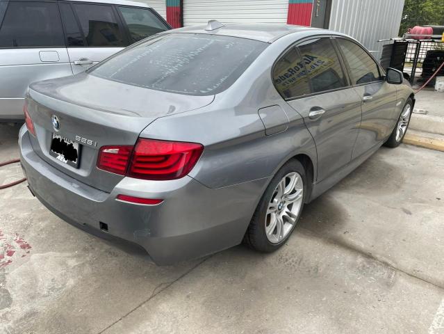 WBAXG5C52DD234375 - 2013 BMW 528 I GRAY photo 4