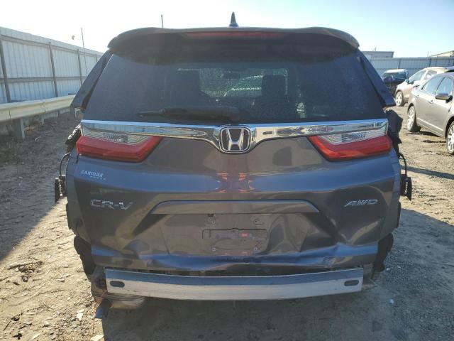 2HKRW2H59JH692054 - 2018 HONDA CR-V EX GRAY photo 6