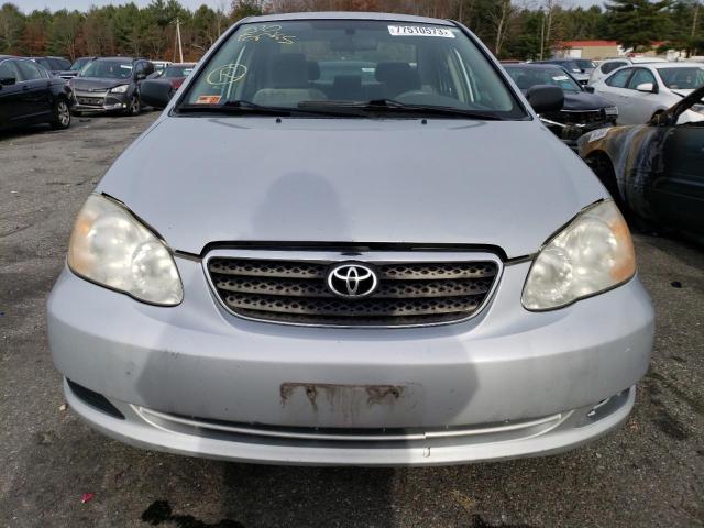 2T1BR32E88C936264 - 2008 TOYOTA COROLLA CE SILVER photo 5