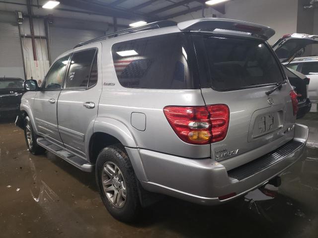 5TDBT48A54S210861 - 2004 TOYOTA SEQUOIA LIMITED SILVER photo 2