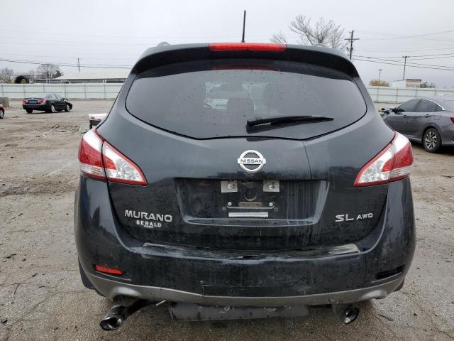 JN8AZ1MU6DW204998 - 2013 NISSAN MURANO S BLACK photo 6