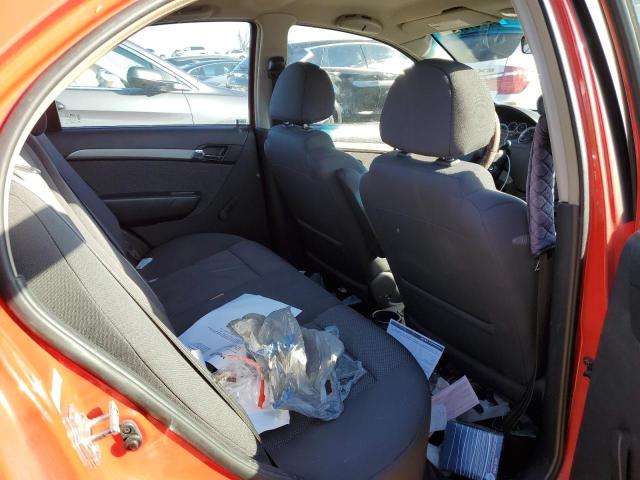 KL1TD566X8B255899 - 2008 CHEVROLET AVEO BASE Qırmızı foto 10