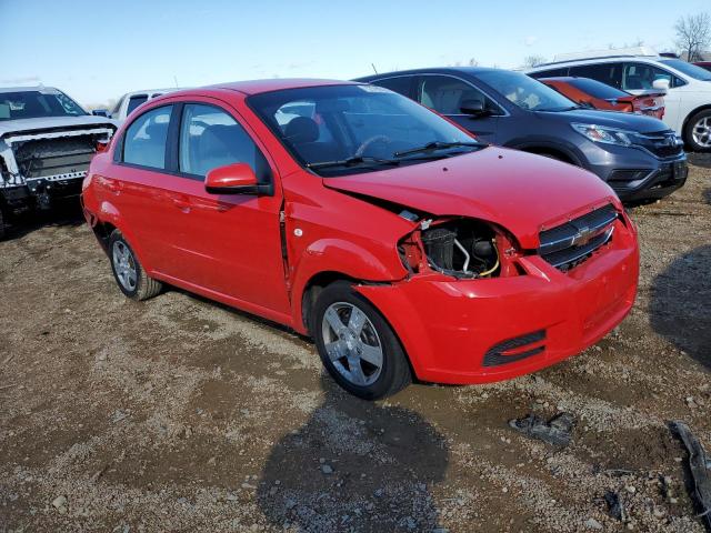 KL1TD566X8B255899 - 2008 CHEVROLET AVEO BASE RED photo 4