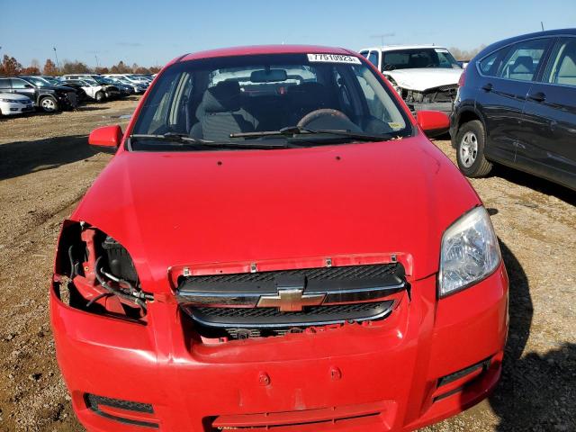 KL1TD566X8B255899 - 2008 CHEVROLET AVEO BASE Qırmızı foto 5