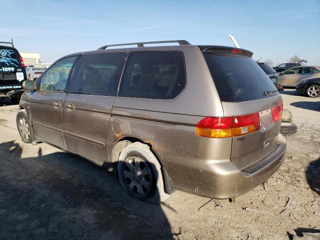 5FNRL18604B080792 - 2004 HONDA ODYSSEY EX TAN photo 2