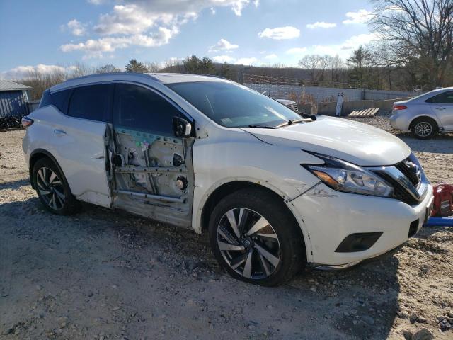 5N1AZ2MH1JN158868 - 2018 NISSAN MURANO S WHITE photo 4