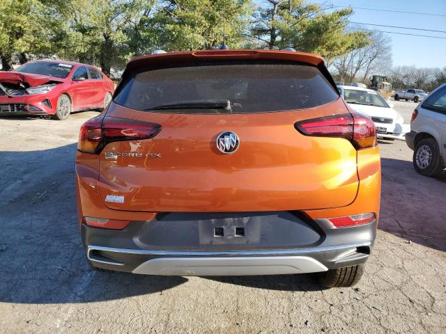 KL4MMGSL9NB082578 - 2022 BUICK ENCORE GX ESSENCE ORANGE photo 6