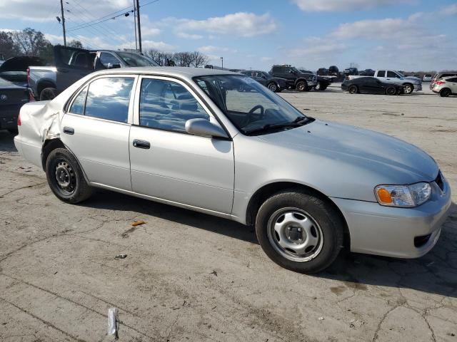 1NXBR12E31Z448851 - 2001 TOYOTA COROLLA CE SILVER photo 4