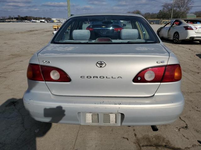 1NXBR12E31Z448851 - 2001 TOYOTA COROLLA CE SILVER photo 6