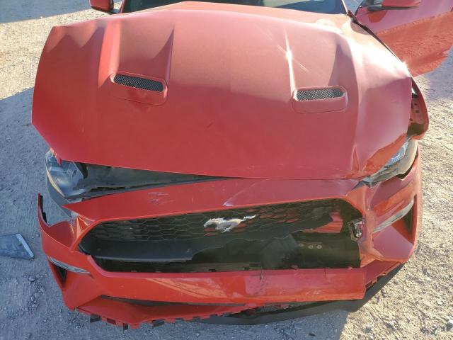 1FA6P8TH4L5103117 - 2020 FORD MUSTANG RED photo 11