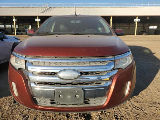 2FMDK3KC4EBA08012 - 2014 FORD EDGE LIMITED BURGUNDY photo 5