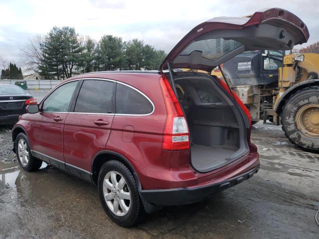 5J6RE4H73BL080570 - 2011 HONDA CR-V EXL BURGUNDY photo 2