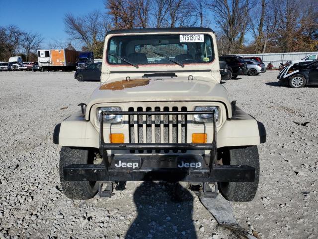 2BCCZ8119HB526356 - 1987 JEEP WRANGER CREAM photo 5