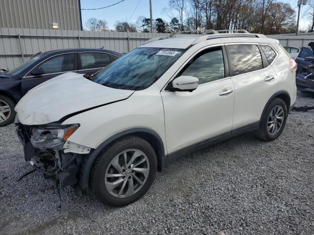 5N1AT2MT2FC849335 - 2015 NISSAN ROGUE S WHITE photo 1