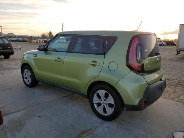 KNDJN2A20E7736890 - 2014 KIA SOUL GREEN photo 2