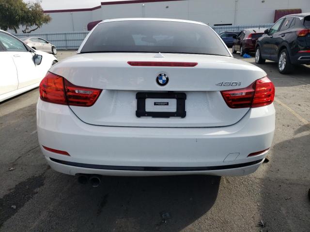 WBA4U7C34H5J54887 - 2017 BMW 430I WHITE photo 6