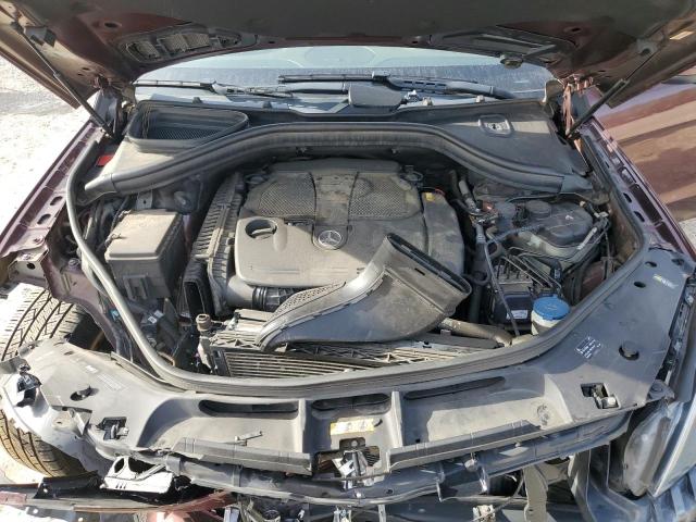 4JGDA5HB4DA115083 - 2013 MERCEDES-BENZ ML 350 4MATIC MAROON photo 11