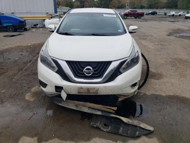 5N1AZ2MG1JN164788 - 2018 NISSAN MURANO S WHITE photo 5