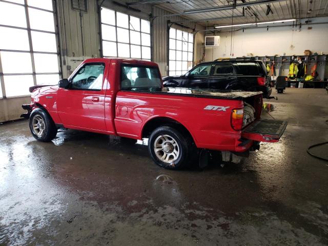 1FTYR10U75PB07658 - 2005 FORD RANGER RED photo 2