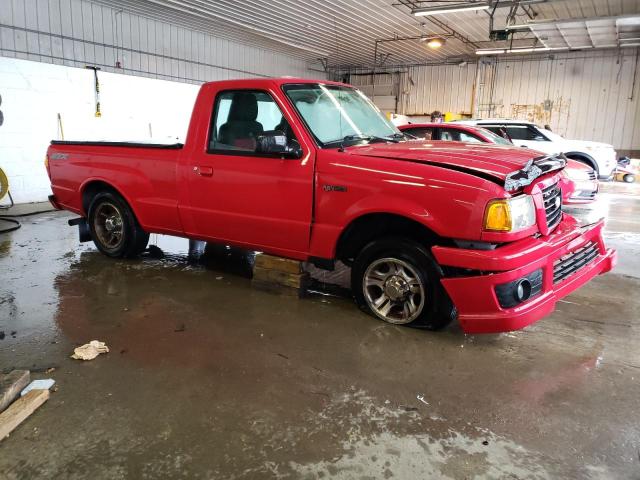 1FTYR10U75PB07658 - 2005 FORD RANGER RED photo 4