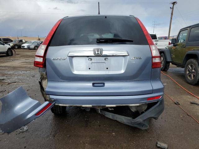 JHLRE4H75BC027068 - 2011 HONDA CR-V EXL BLUE photo 6