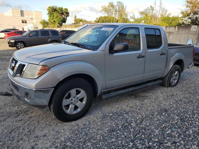 1N6AD0ER9AC436374 - 2010 NISSAN FRONTIER CREW CAB SE SILVER photo 1