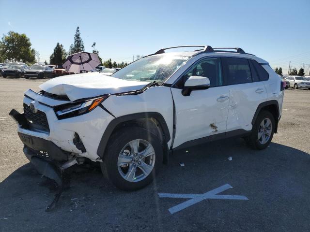 4T3RWRFV7NU053228 - 2022 TOYOTA RAV4 XLE WHITE photo 1