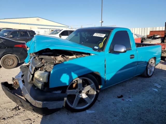 1GCEC14X47Z146062 - 2007 CHEVROLET SILVERADO C1500 CLASSIC TEAL photo 1