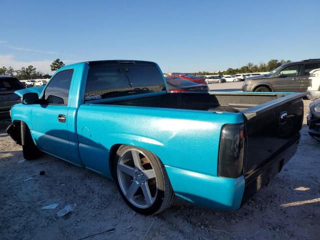 1GCEC14X47Z146062 - 2007 CHEVROLET SILVERADO C1500 CLASSIC TEAL photo 2