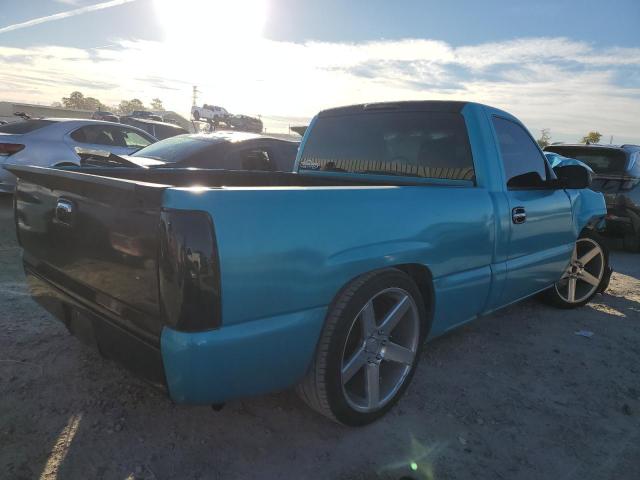 1GCEC14X47Z146062 - 2007 CHEVROLET SILVERADO C1500 CLASSIC TEAL photo 3