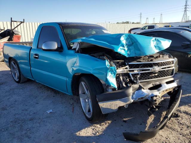 1GCEC14X47Z146062 - 2007 CHEVROLET SILVERADO C1500 CLASSIC TEAL photo 4