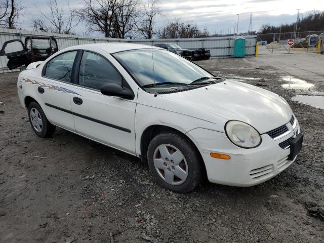 1B3ES26C24D627005 - 2004 DODGE NEON BASE WHITE photo 4