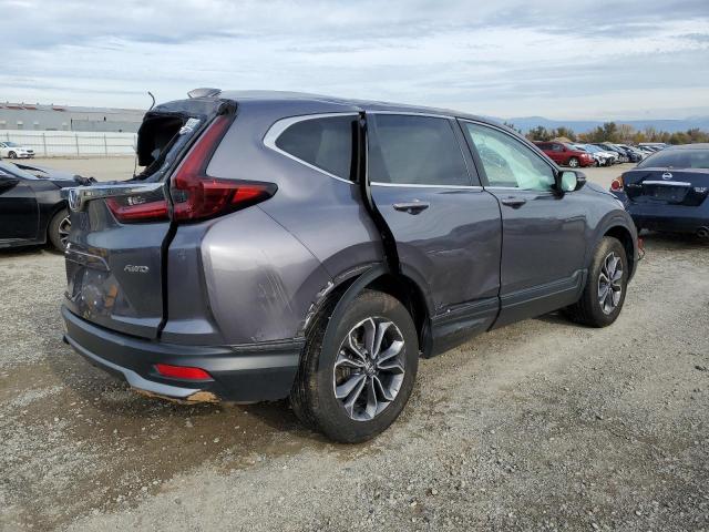 2HKRW2H52LH646763 - 2020 HONDA CR-V EX GRAY photo 3