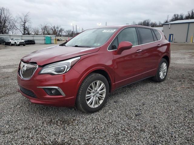 LRBFXCSA2HD069725 - 2017 BUICK ENVISION PREFERRED BURGUNDY photo 1