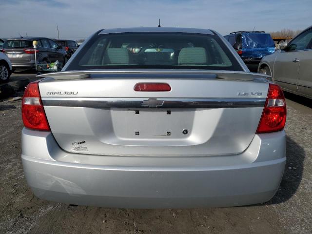 1G1ZT54895F145126 - 2005 CHEVROLET MALIBU LS SILVER photo 6