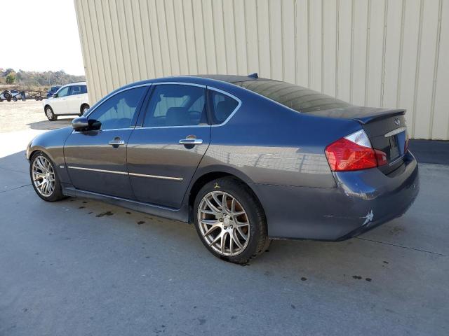 JNKBY01E18M500764 - 2008 INFINITI M45 BASE GRAY photo 2