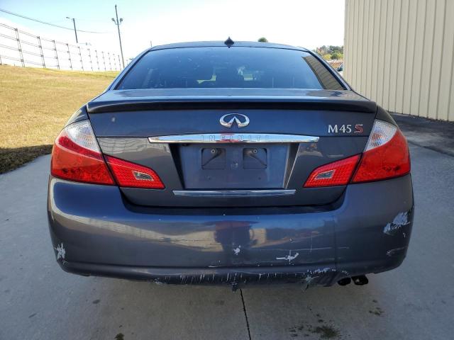 JNKBY01E18M500764 - 2008 INFINITI M45 BASE GRAY photo 6