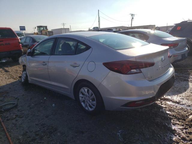 5NPD74LF3KH482585 - 2019 HYUNDAI ELANTRA SE SILVER photo 2